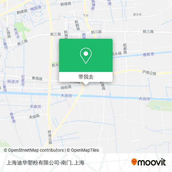 上海迪华塑粉有限公司-南门地图