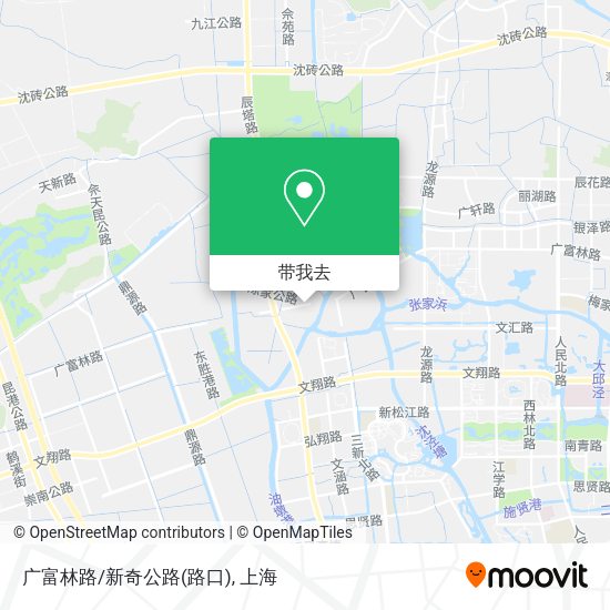 广富林路/新奇公路(路口)地图