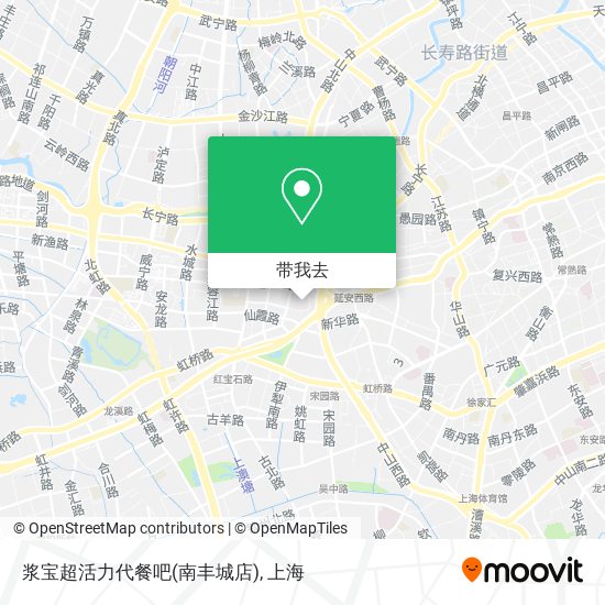 浆宝超活力代餐吧(南丰城店)地图