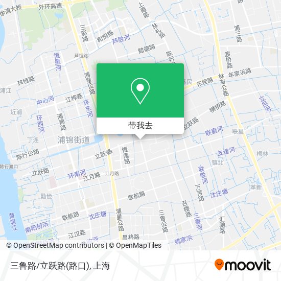 三鲁路/立跃路(路口)地图