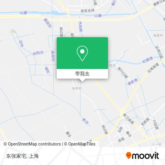 东张家宅地图