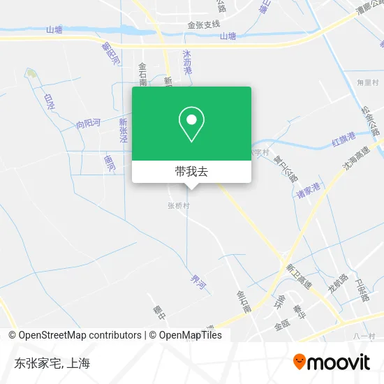 东张家宅地图
