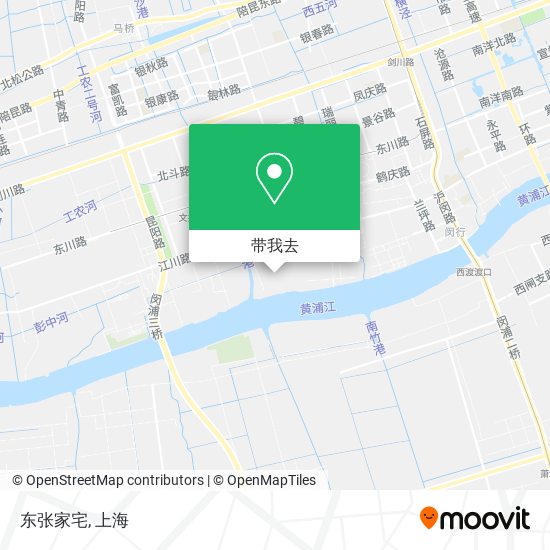 东张家宅地图