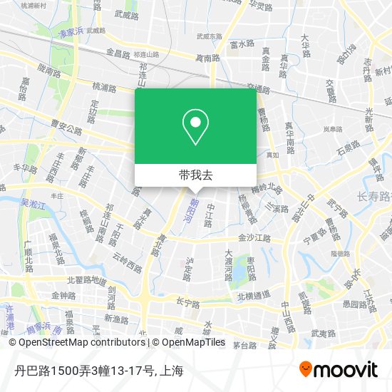 丹巴路1500弄3幢13-17号地图