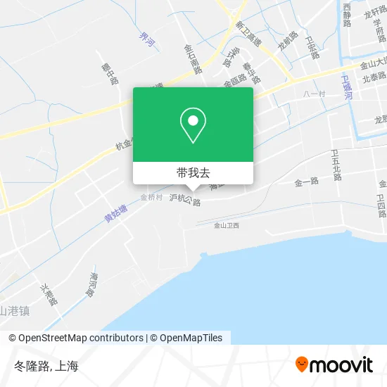 冬隆路地图