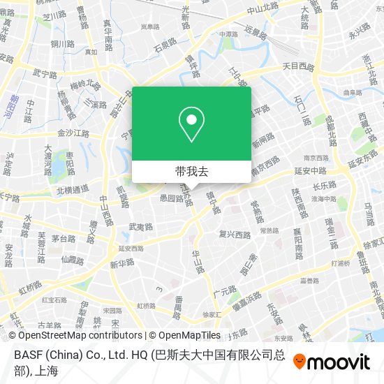 BASF (China) Co., Ltd. HQ (巴斯夫大中国有限公司总部)地图