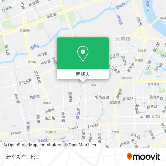 新车发车地图