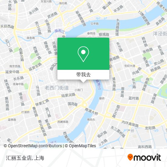 汇丽五金店地图