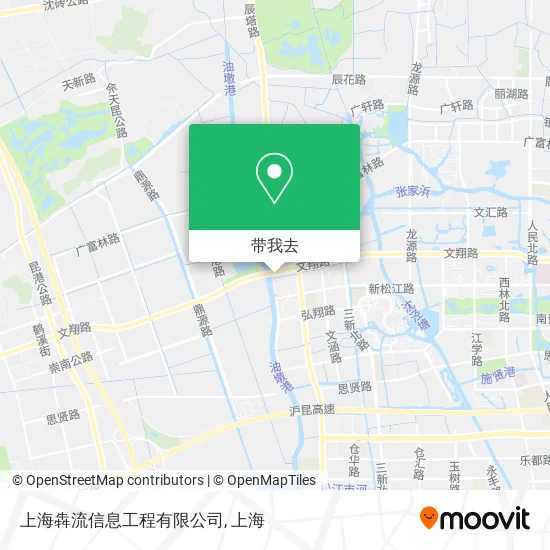 上海犇流信息工程有限公司地图