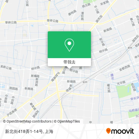 新北街418弄1-14号地图