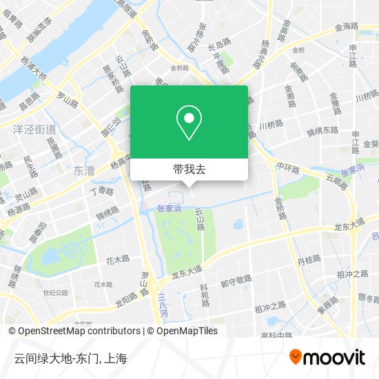 云间绿大地-东门地图