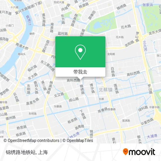 锦绣路地铁站地图
