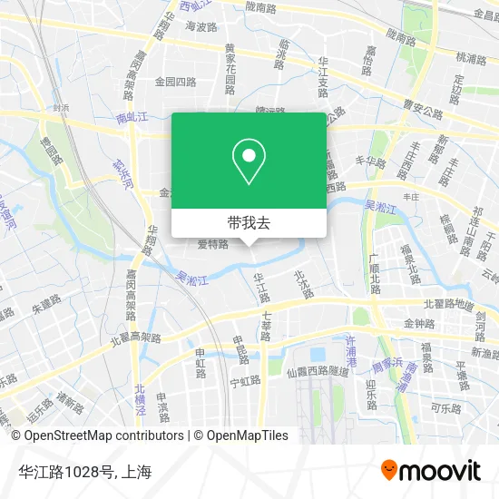 华江路1028号地图