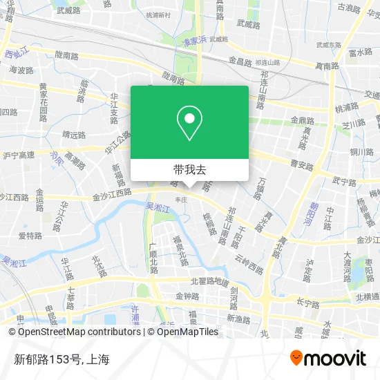 新郁路153号地图