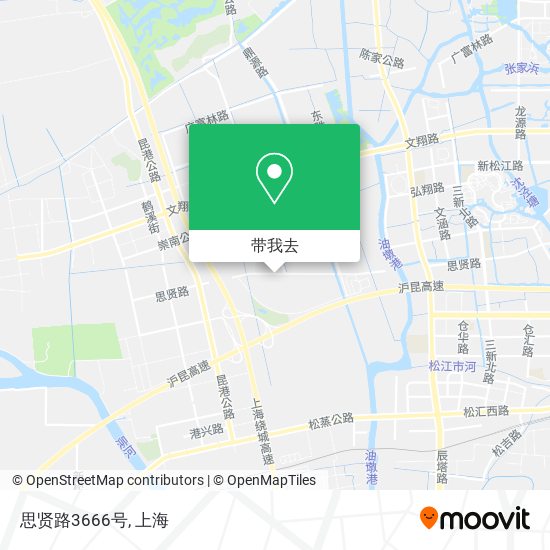 思贤路3666号地图
