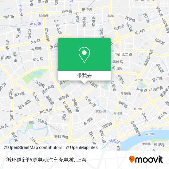 循环道新能源电动汽车充电桩地图