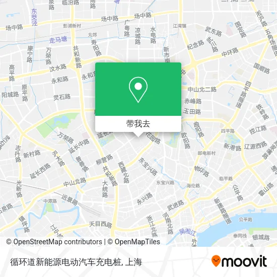 循环道新能源电动汽车充电桩地图