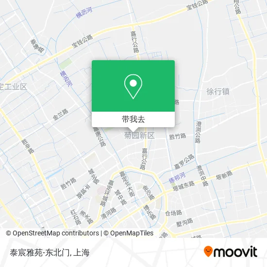 泰宸雅苑-东北门地图
