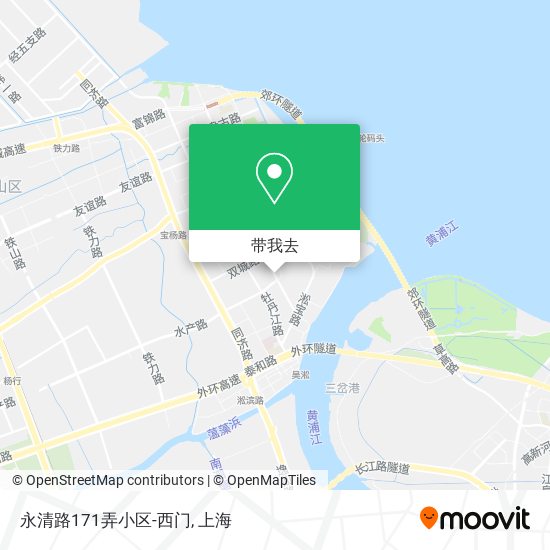 永清路171弄小区-西门地图