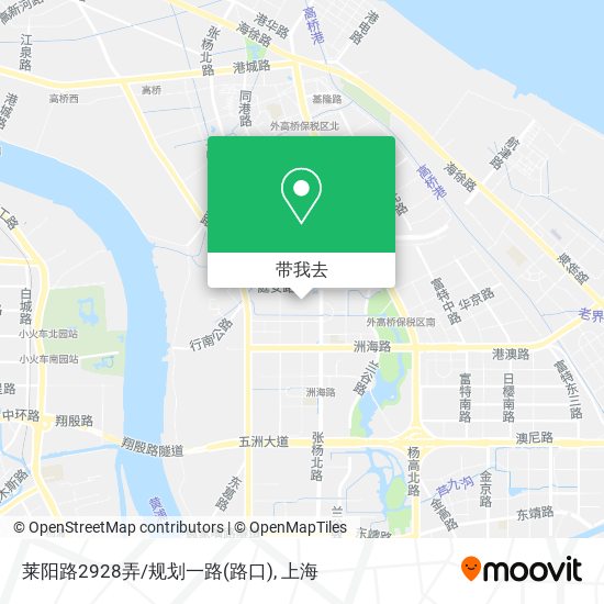 莱阳路2928弄/规划一路(路口)地图