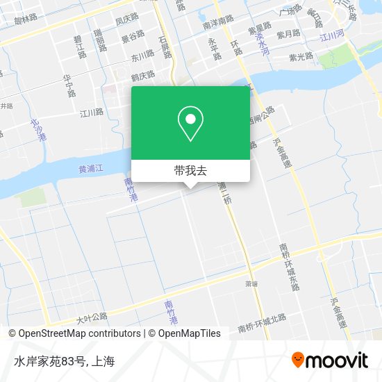 水岸家苑83号地图