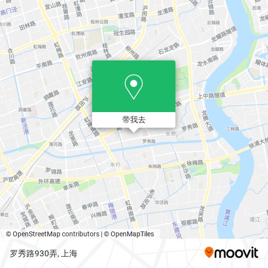 罗秀路930弄地图