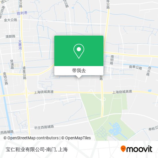 宝仁鞋业有限公司-南门地图