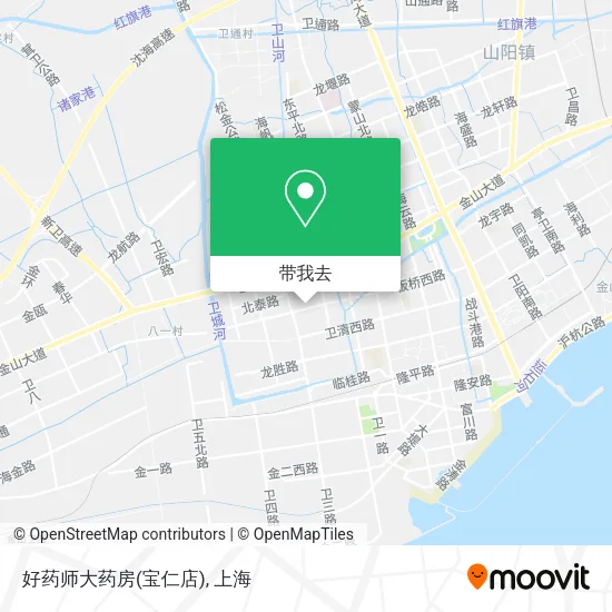 好药师大药房(宝仁店)地图