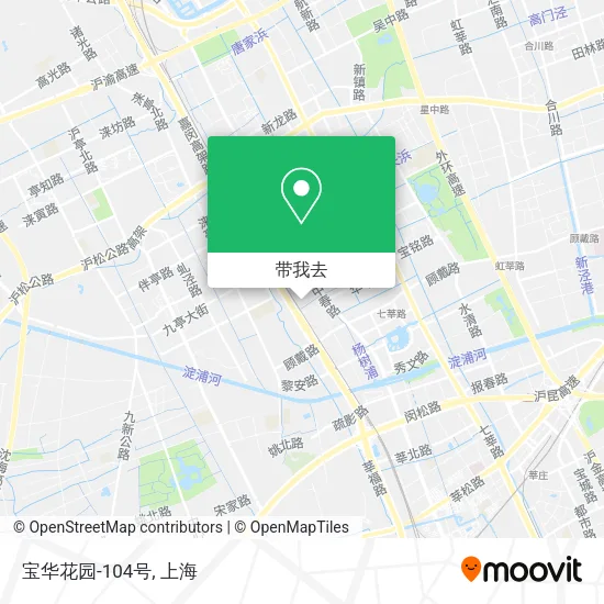 宝华花园-104号地图