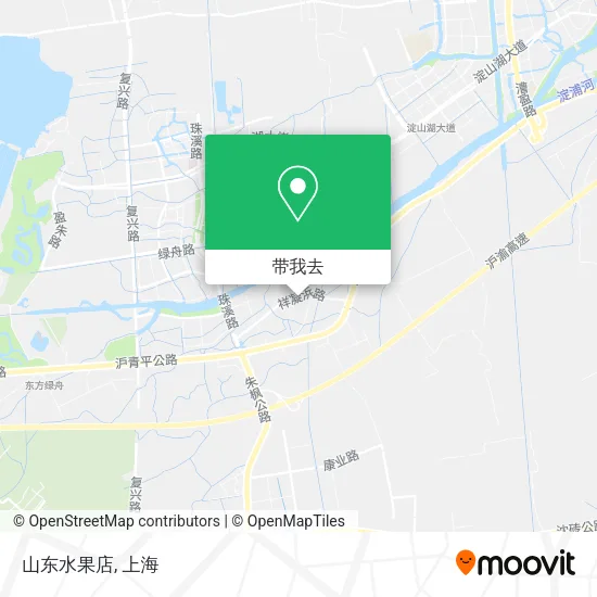 山东水果店地图