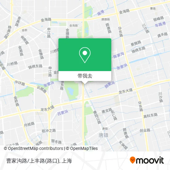 曹家沟路/上丰路(路口)地图
