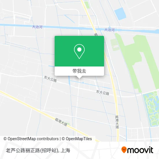 老芦公路丽正路(招呼站)地图