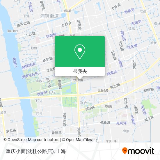 重庆小面(沈杜公路店)地图