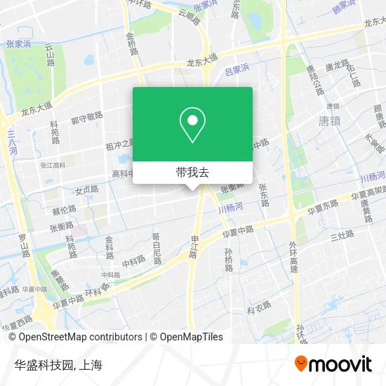 华盛科技园地图