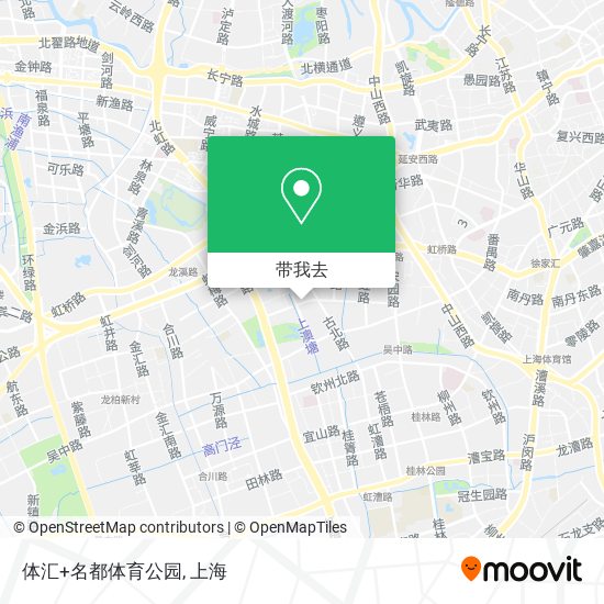 体汇+名都体育公园地图