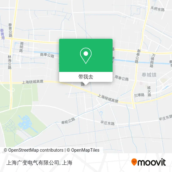 上海广变电气有限公司地图