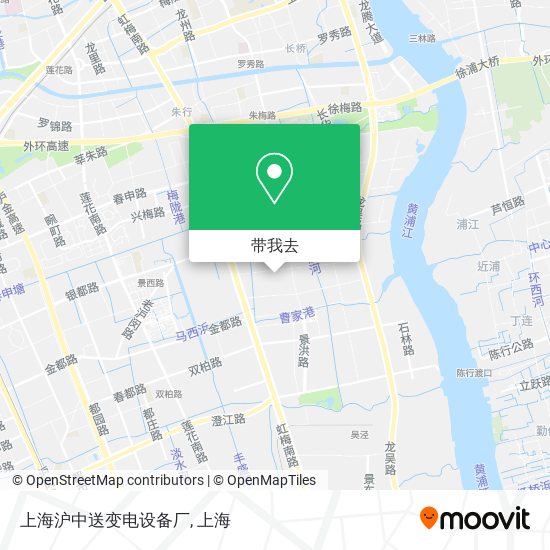 上海沪中送变电设备厂地图
