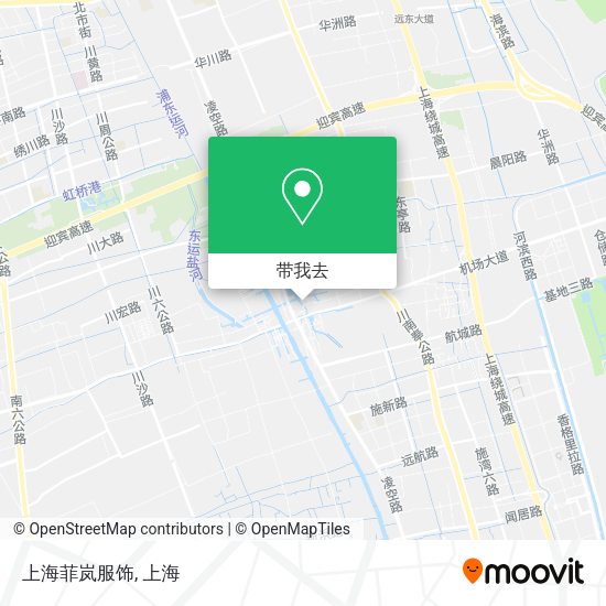 上海菲岚服饰地图