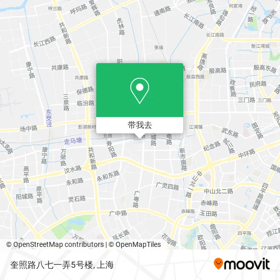 奎照路八七一弄5号楼地图