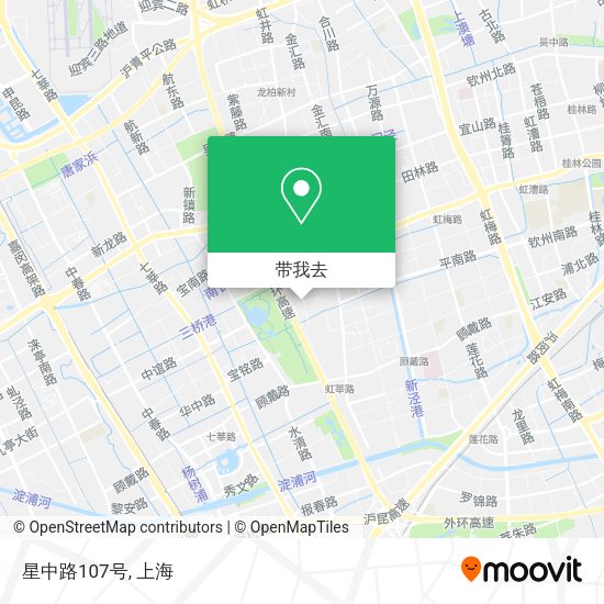 星中路107号地图