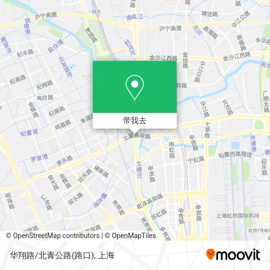 华翔路/北青公路(路口)地图