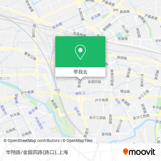 华翔路/金园四路(路口)地图