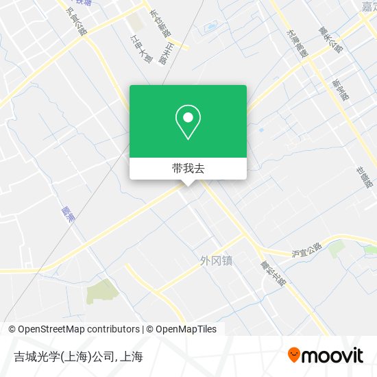 吉城光学(上海)公司地图