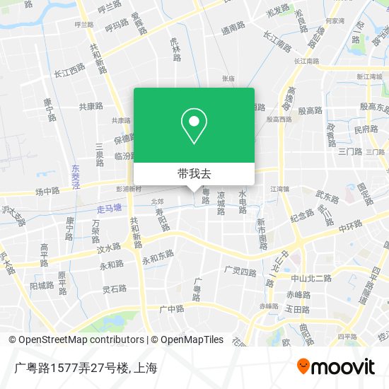 广粤路1577弄27号楼地图