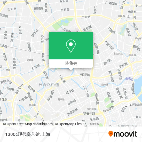 1300c现代瓷艺馆地图
