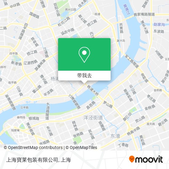 上海寶莱包装有限公司地图