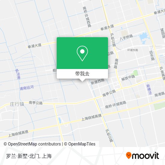 罗兰·新墅-北门地图