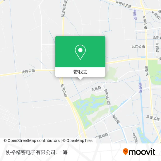 协裕精密电子有限公司地图