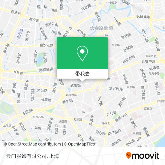 云门服饰有限公司地图