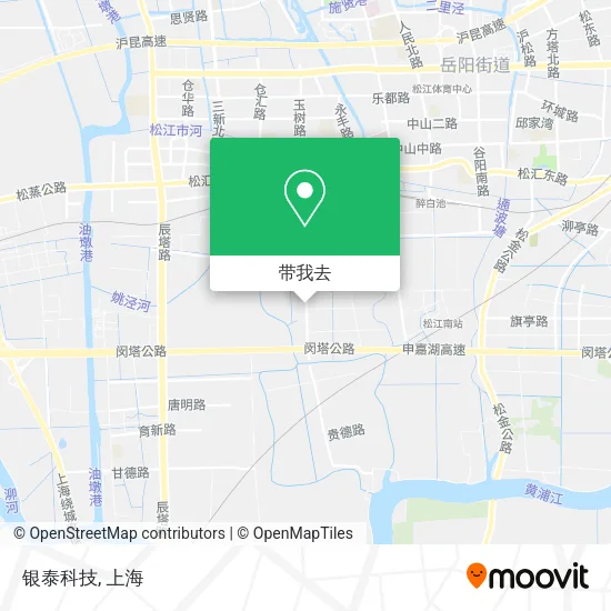 银泰科技地图